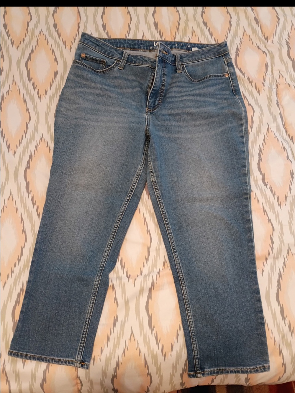 Classic Blue Women's Capris